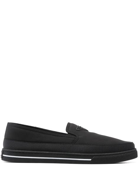 slip on shoe prada|Prada slip on sneakers sale.